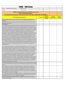 TTUISD  -  TEKS Tracker