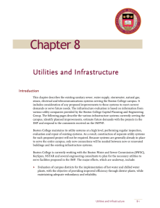 Chapter 8 Utilities and Infrastructure Introduction