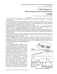 A Methodology for Measuring Rearward Amplification