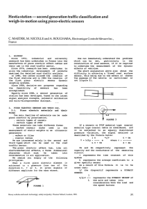 Hestia station - second generation traffic classification and