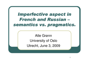 Atle Grønn University of Oslo Utrecht, June 3, 2009 1