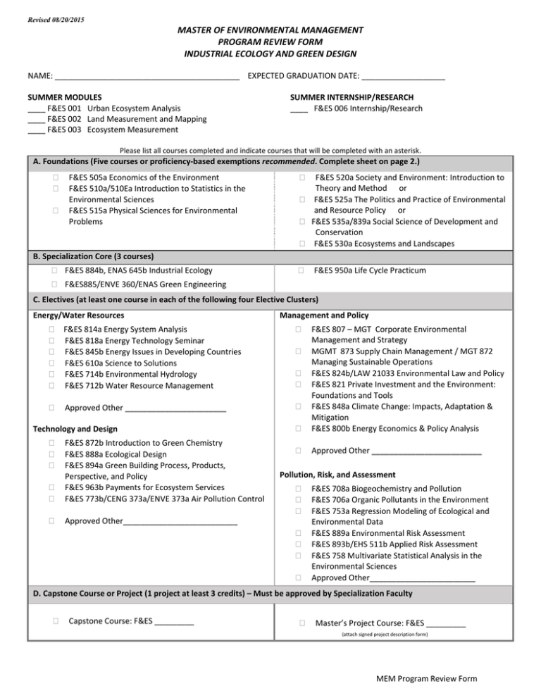 master-of-environmental-management-program-review-form-industrial