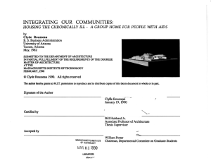 INTEGRATING  OUR  COMMUNITIES: HOUSING A -