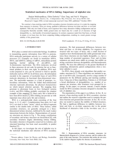 Statistical mechanics of RNA folding: Importance of alphabet size *