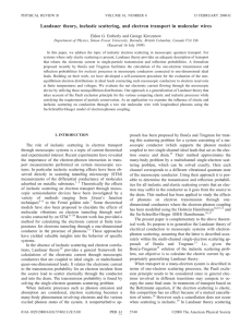 Landauer theory, inelastic scattering, and electron transport in molecular wires