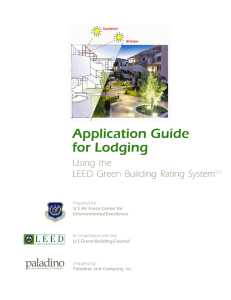 Application Guide for Lodging