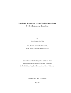 Localized Structures in the Multi-dimensional Swift–Hohenberg Equation