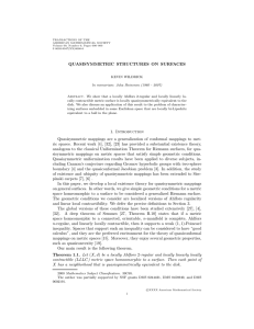 TRANSACTIONS OF THE AMERICAN MATHEMATICAL SOCIETY Volume 00, Number 0, Pages 000–000