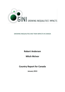 Robert Andersen Mitch McIvor Country Report for Canada