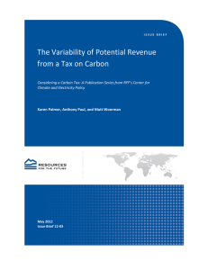 The Variability of Potential Revenue from a Tax on Carbon