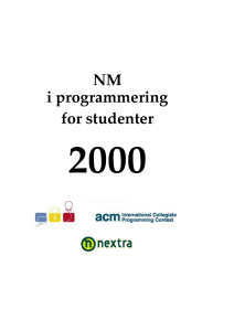 2000 NM i programmering for studenter