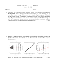 STAT 410/511 Exam 1