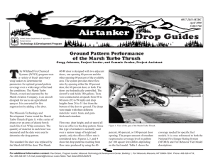 T Drop Guides Airtanker Ground Pattern Performance