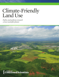 Climate-Friendly Land Use Paths and policies toward a less wasteful planet