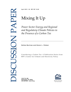 Mixing It Up Power Sector Energy and Regional