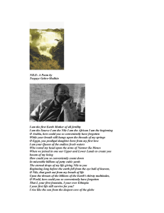 NILE: A Poem by Tsegaye Gebre-Medhin