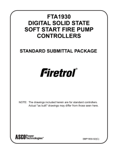 STANDARD SUBMITTAL PACKAGE SBP1930-52&amp;