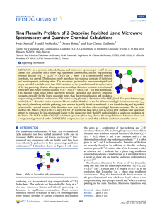 ‑Oxazoline Revisited Using Microwave Ring Planarity Problem of 2