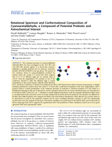 Rotational Spectrum and Conformational Composition of