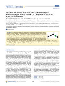 Synthesis, Microwave Spectrum, and Dipole Moment of Allenylisocyanide (H