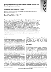 Experimental and theoretical study of the F, Cl and Br... formaldehyde and acetaldehyde