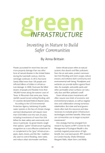 green  INFRASTRUCTURE Investing in Nature to Build