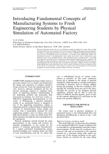 Int. J. Engng Ed. Vol. 13, No. 2, p. 117±122,... 0949-149X/91 $3.00+0.00 Printed in Great Britain. # 1997 TEMPUS Publications.