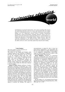 Int. J. Engng Ed. Vol. 14, No. 4, pp. 231±???,... 0949-149X/91 $3.00+0.00 Printed in Great Britain. # 1998 TEMPUS Publications.