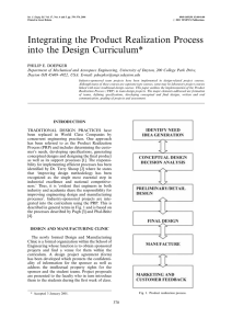 Int. J. Engng Ed. Vol. 17, Nos. 4 and 5,... 0949-149X/91 $3.00+0.00 Printed in Great Britain.