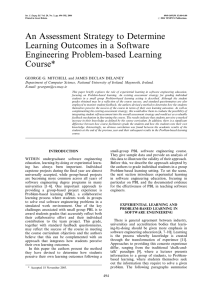 Int. J. Engng Ed. Vol. 20, No. 3, pp. 494±502,... 0949-149X/91 $3.00+0.00 Printed in Great Britain. # 2004 TEMPUS Publications.