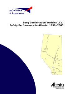 /  Long Combination Vehicle (LCV) Safety Performance in Alberta: 1999–2005