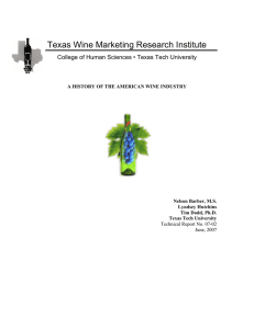 Texas Wine Marketing Research Institute