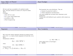 Bayes, BUGs and Beyond Bayes Paradigm