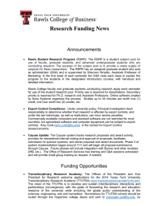Research Funding News  Announcements