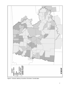 7 Figure 3—Economic resiliency of counties in the interior Columbia basin.