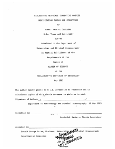 MIDLATITUDE  MESOSCALE  CONVECTIVE  COMPLEX by