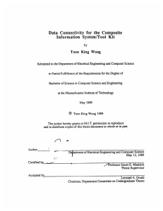 Data  Connectivity  for  the  Composite