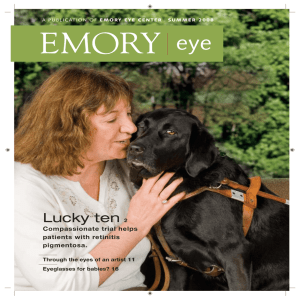 eye Lucky ten Compassionate trial helps patients with retinitis