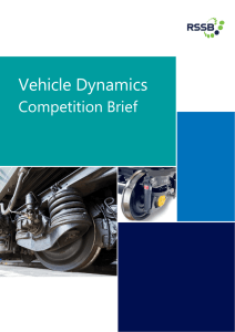 Vehicle Dynamics  Competition Brief