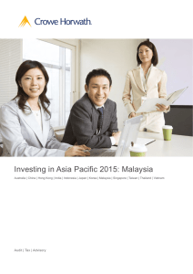 Investing in Asia Pacific 2015: Malaysia