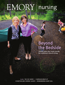 nursing Beyond the Bedside Alumni make their mark outside