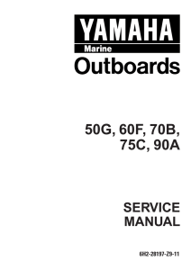 50G, 60F, 70B, 75C, 90A SERVICE MANUAL