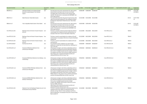 RGS Catalogue Mar 2016 Document Number Title Document