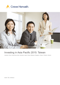 Investing in Asia Pacific 2015: Taiwan