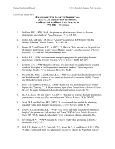 1. Burkhart, H.E. (1971) “Slash pine plantation yield estimates based on... Forest Science