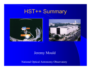 HST++ Summary Jeremy Mould National Optical Astronomy Observatory