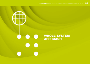 WHOLE-SYSTEM APPROACH 65 THE