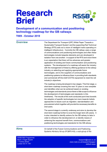 Research Brief Development of a communication and positioning