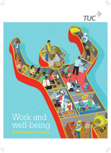 Work and well-being A trade union resource