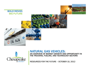 NATURAL GAS VEHICLES: